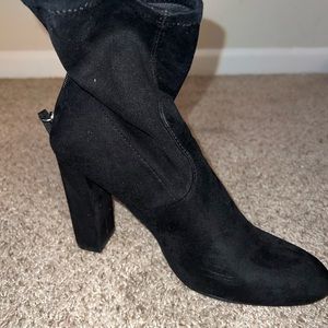 Black Steven Madden boots
